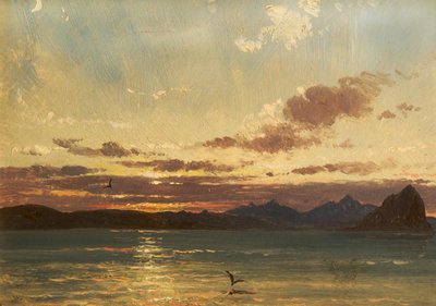 Isla de Arran, c.1840-75 de Francis Danby